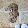 Suspension hippocampe en coquillage