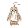 Suspension Pingouin en coquillage