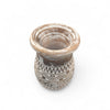 Pot en palmier sculpté