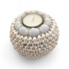 Bougeoir boule blanche